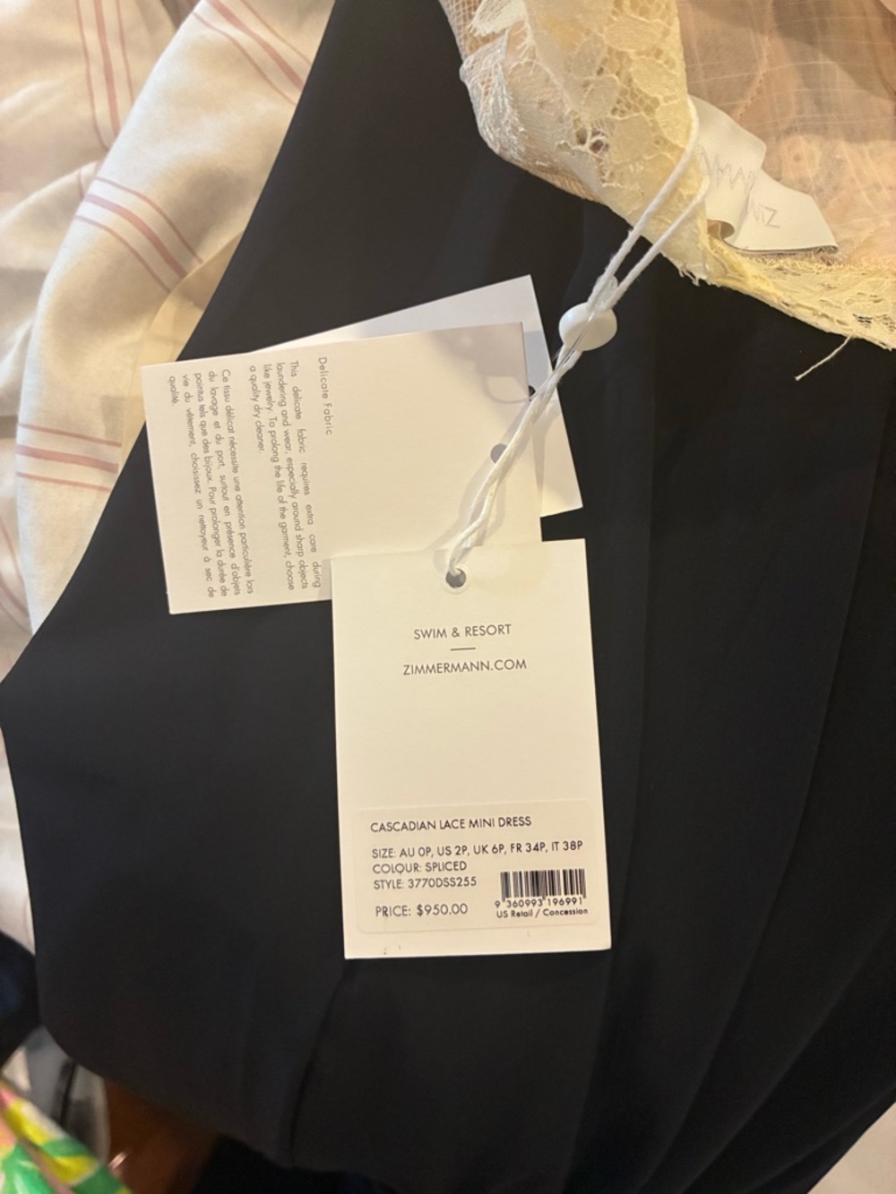 Zimmerman Canadian mini dress size 0P - Picture 3 of 3